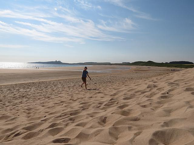Matthew on the beach